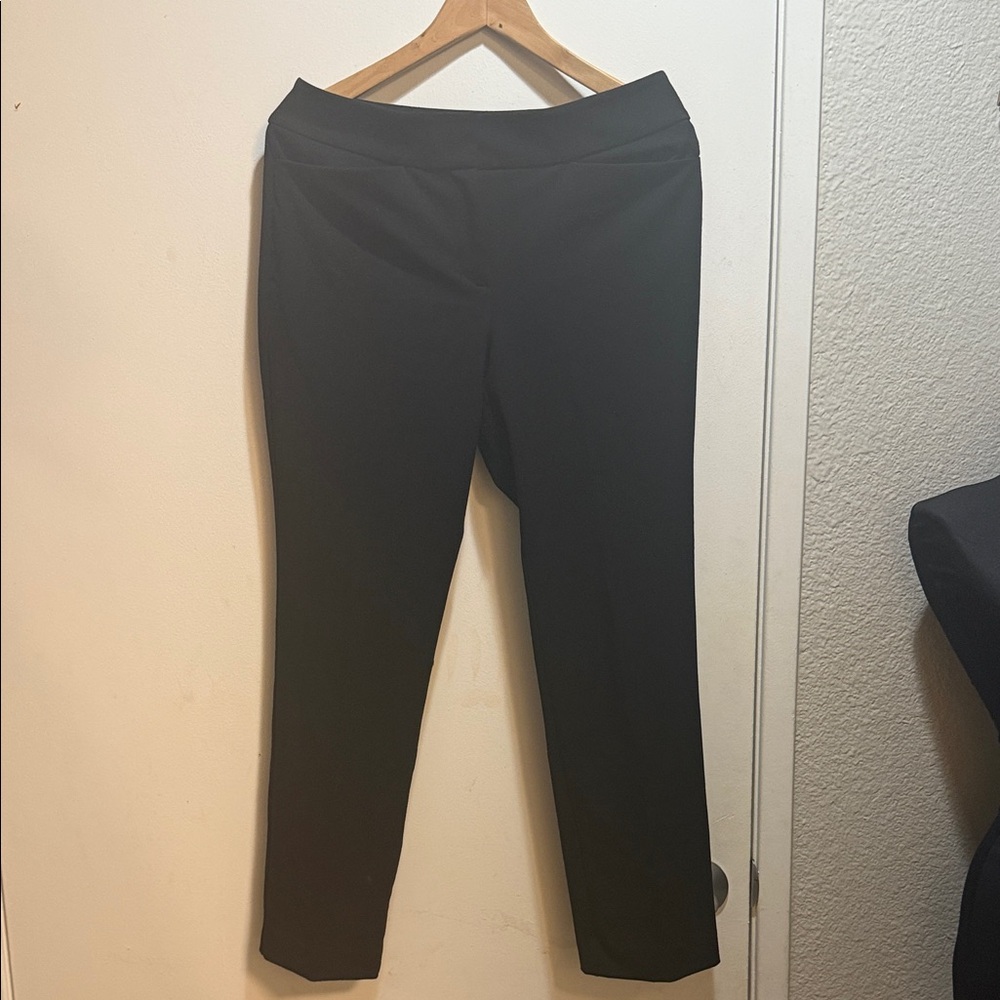 Elegant Black Ankle-Length Women's Pants